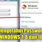 Mudah! Ini Cara Melihat Password WiFi di Komputer