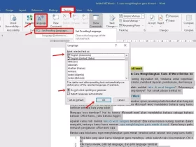 Cara Menghilangkan Garis Merah di Word: Solusi Atasi Kesalahan Tanda Bahasa